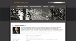 Desktop Screenshot of hornmd.com